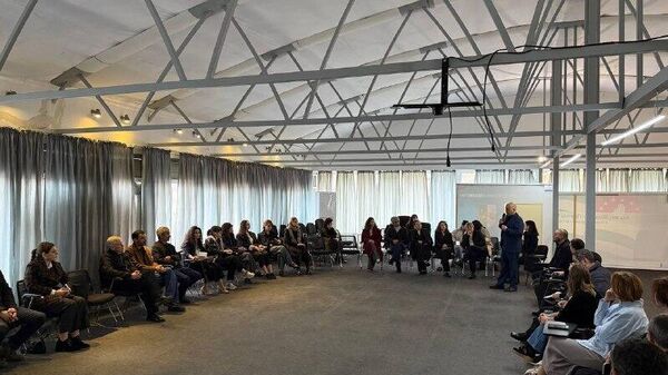 Аҟәа имҩаԥысит Аԥсны акультура аминистр Даур Ақаҩбеи анапҟазацәеи реиԥылара - Sputnik Аҧсны