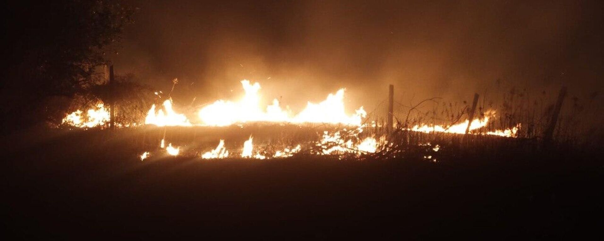 Сухостой загорелся в селе Ачгуара - Sputnik Абхазия, 1920, 18.02.2026