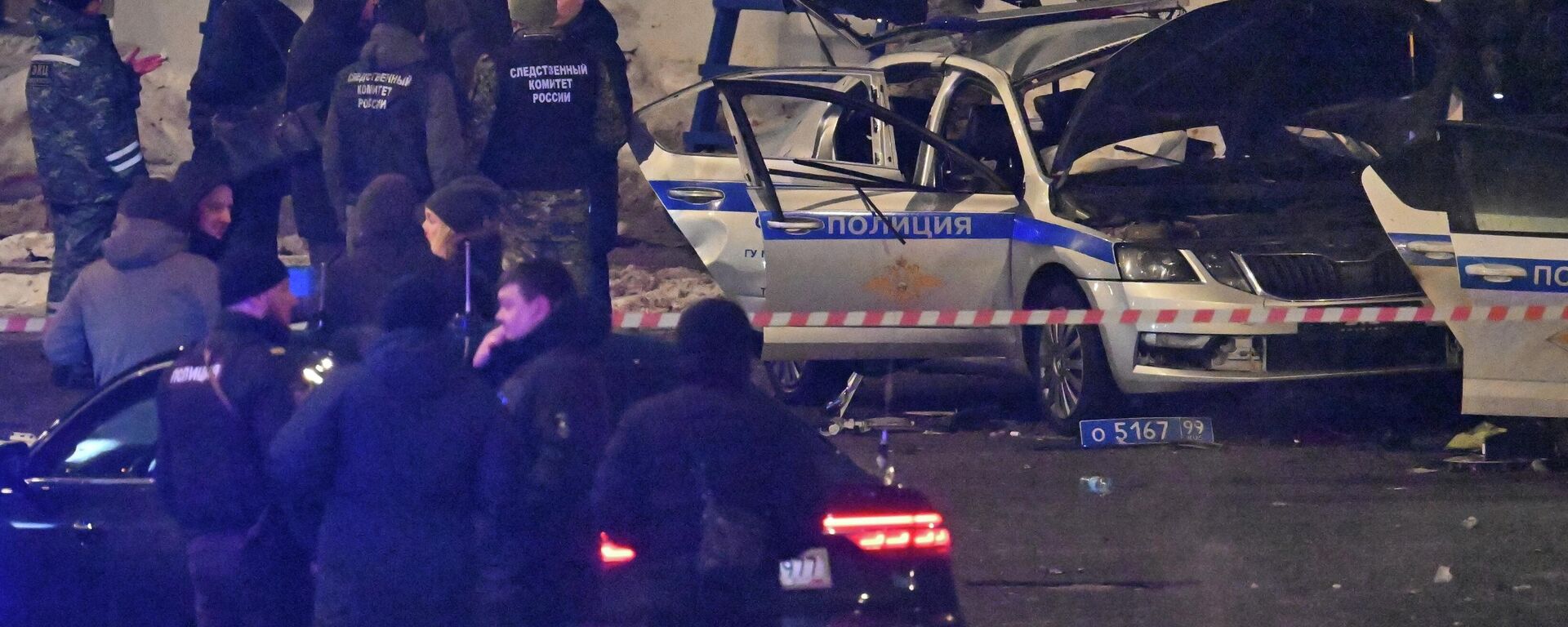 Взрыв автомобиля на площади Савеловского вокзала - Sputnik Абхазия, 1920, 24.02.2026