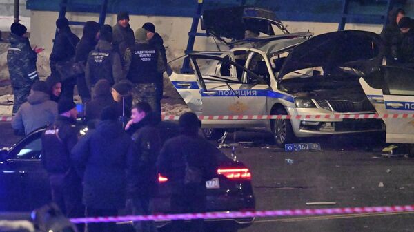 Взрыв автомобиля на площади Савеловского вокзала - Sputnik Аҧсны