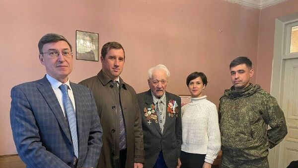 Ветерану Великой Отечественной войны Алексею Александровичу Ягупе исполнилось 100 лет - Sputnik Абхазия