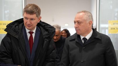 Бадра Гунба и Максим Решетников