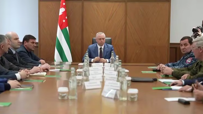 Президент Абхазии провел заседание Совбеза в связи со сбитыми БПЛА