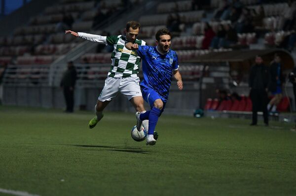 Спустя некоторое время ответный гол забил Тимур Агрба - Sputnik Абхазия