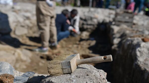 Раскопки крепости на набережной г.Сухум - Sputnik Абхазия