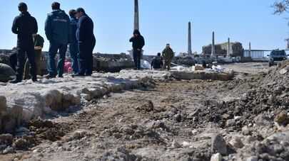 Раскопки крепости на набережной г.Сухум