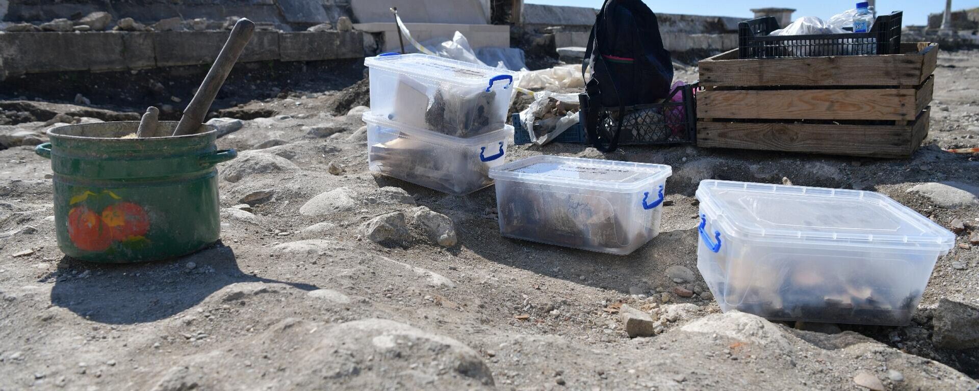 Раскопки крепости на набережной г.Сухум - Sputnik Аҧсны, 1920, 10.03.2026