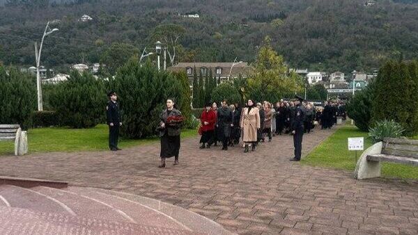 Память погибших в Мартовском наступлении почтили в Гагре - Sputnik Абхазия