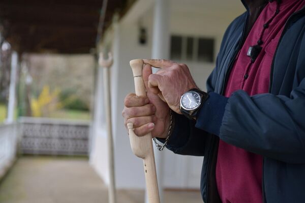 Посохи, изготовленные Роландом Зантария - Sputnik Абхазия