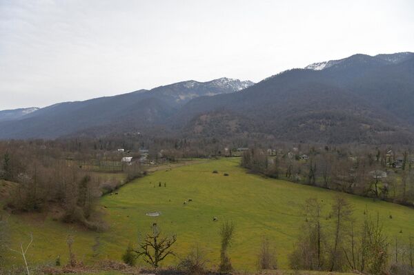 Вид на село Хуап - Sputnik Абхазия