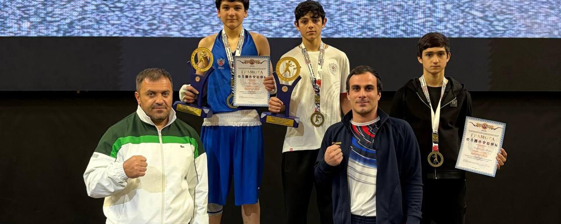 Аԥсуа спортсменцәа 2012-2013 шықәсқәа рзы ииз арԥарцәа рыбжьара абокс азы Аладатәи Афедералтә округ аԥхьахәгараҿы аԥхьахәтә ҭыԥқәа ааныркылеит - Sputnik Абхазия, 1920, 21.03.2026