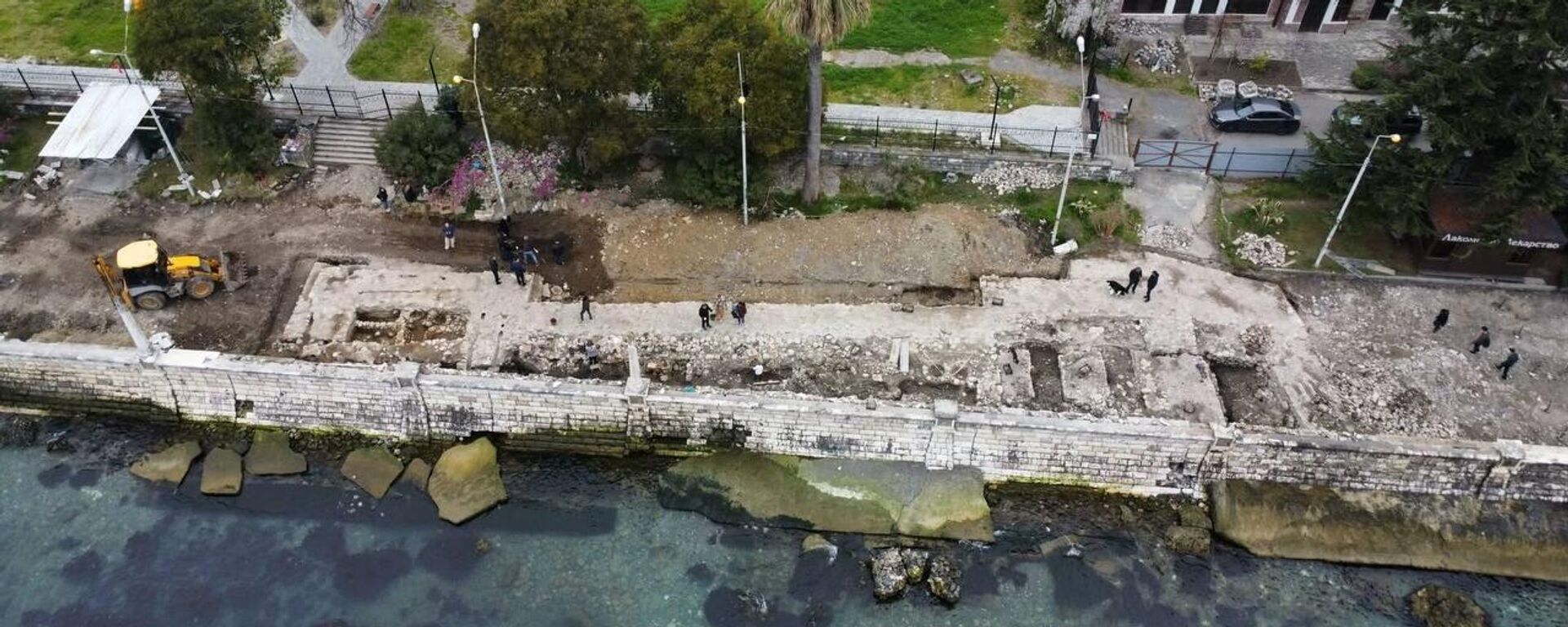 Раскопки на набережной Сухума - Sputnik Абхазия, 1920, 24.03.2026
