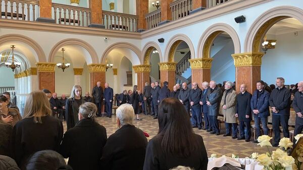 Церемония прощания с поэтом Владимиром Зантариа  - Sputnik Абхазия