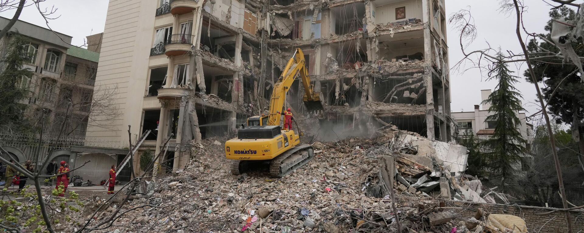 Последствия ударов Израиля и США по Тегерану  - Sputnik Абхазия, 1920, 24.03.2026