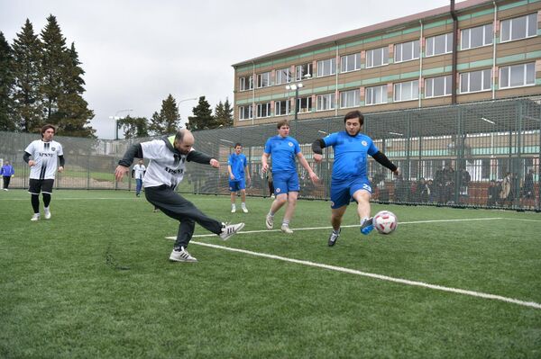 Мини-футбольное поле открыли в селе Лыхны - Sputnik Абхазия