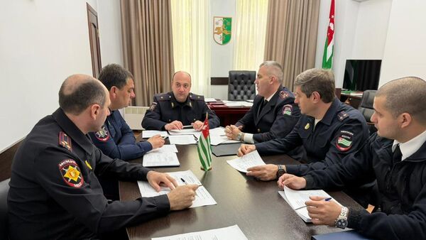 Личный состав МВД Абхазии переведен на усиленный режим работы во время проведения международного экономического форума - Sputnik Абхазия