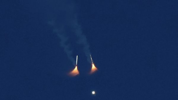 Запуск корабля Orion в рамках миссии Artemis II к Луне в США  - Sputnik Абхазия
