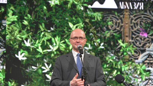 Торжественная церемония награждения победителей конкурса Гостеприимная Абхазия в Абхаздраме - Sputnik Абхазия