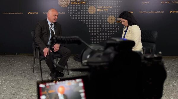 Студия информагентства Sputnik Абхазия начала работу на экономическом форуме - Sputnik Аҧсны