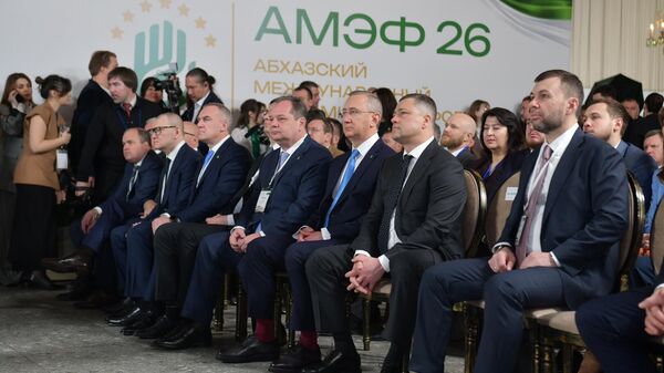 Начало форум Абхазия — инвестиции в будущее - Sputnik Абхазия