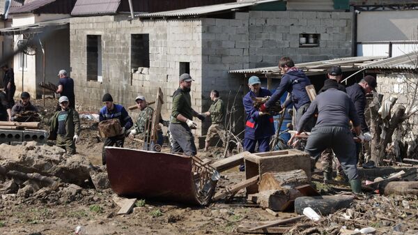 Подтопления после дождей в Дагестане - Sputnik Абхазия