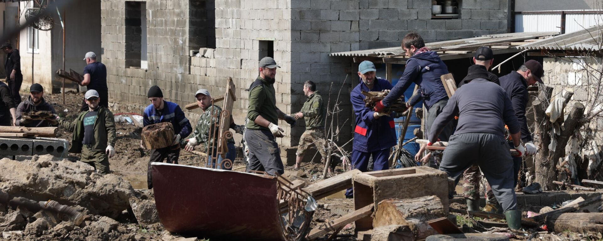 Подтопления после дождей в Дагестане - Sputnik Аҧсны, 1920, 07.04.2026