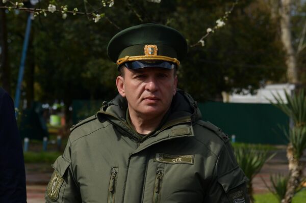 Начальник Погрануправления СГБ Абхазии Рустам Латипов Начальник Погрануправления СГБ Абхазии Рустам Латипов - Sputnik Абхазия