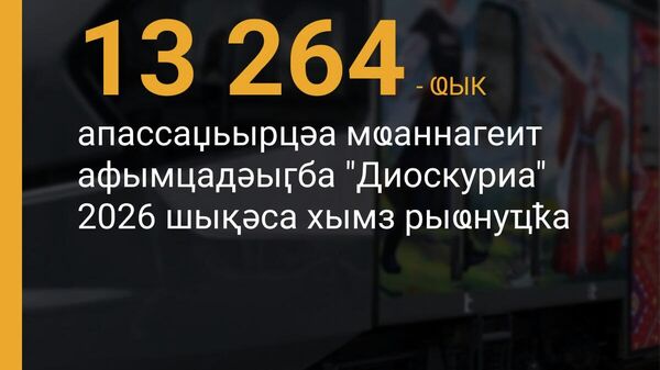 2026 шықәса ажьырныҳәамза инаркны мшаԥымзанӡа афымцадәыӷба Диоскуриа 13 нызқьҩык инареиҳаны апассаџьырцәа мҩаннагеит - Sputnik Аҧсны