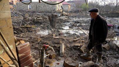 Ликвидация последствий наводнения в Дагестане