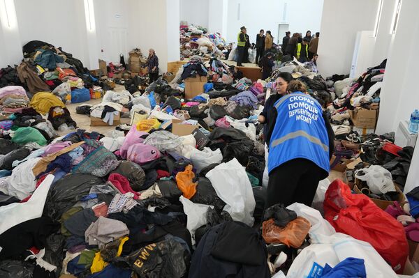 Ликвидация последствий наводнения в Дагестане Ликвидация последствий наводнения в Дагестане - Sputnik Абхазия