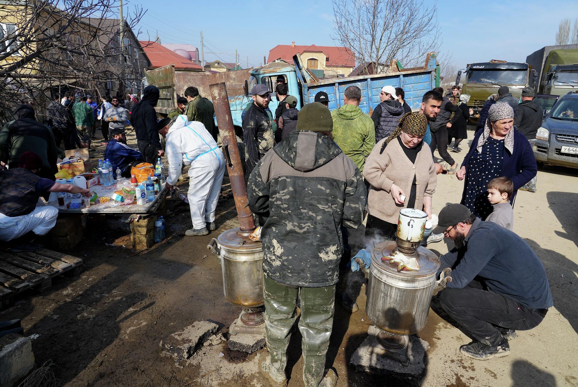 Ликвидация последствий наводнения в Дагестане Ликвидация последствий наводнения в Дагестане - Sputnik Абхазия, 1920, 14.04.2026