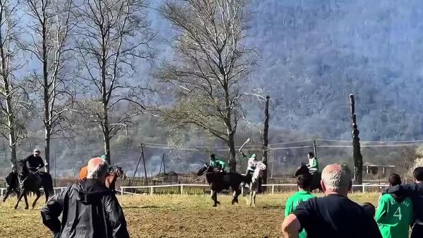 Первый детско-юношеский турнир по конному спорту прошел в селе Дурипш - Sputnik Абхазия