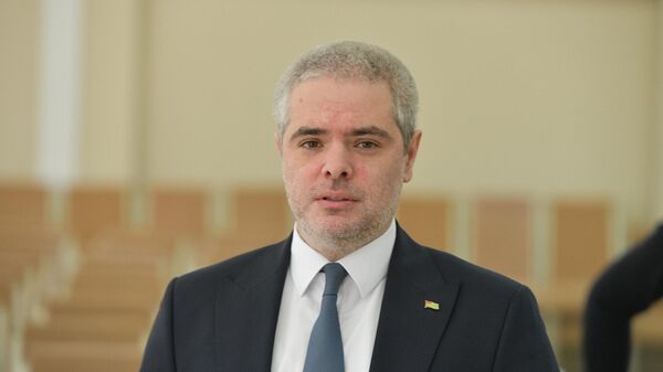 Встреча премьер-министра Абхазии Владимира Делба с представителями абхазского бизнеса - Sputnik Абхазия