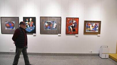 Персональная выставка Нугзара Логуа в ЦВЗ