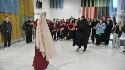 Команда "Амкал" прилетела в Сухумский международный аэропорт им. Владислава Ардзинба.