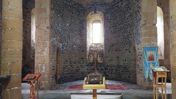 Храм святого великомученика Георгия Победоносца в Пакуаше - Sputnik Абхазия