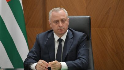 Президент Абхазии Бадра Зурабович Гунба