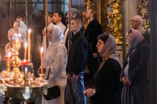 Литургия в память об апостоле Симоне Кананите прошла в Донском монастыре - Sputnik Абхазия