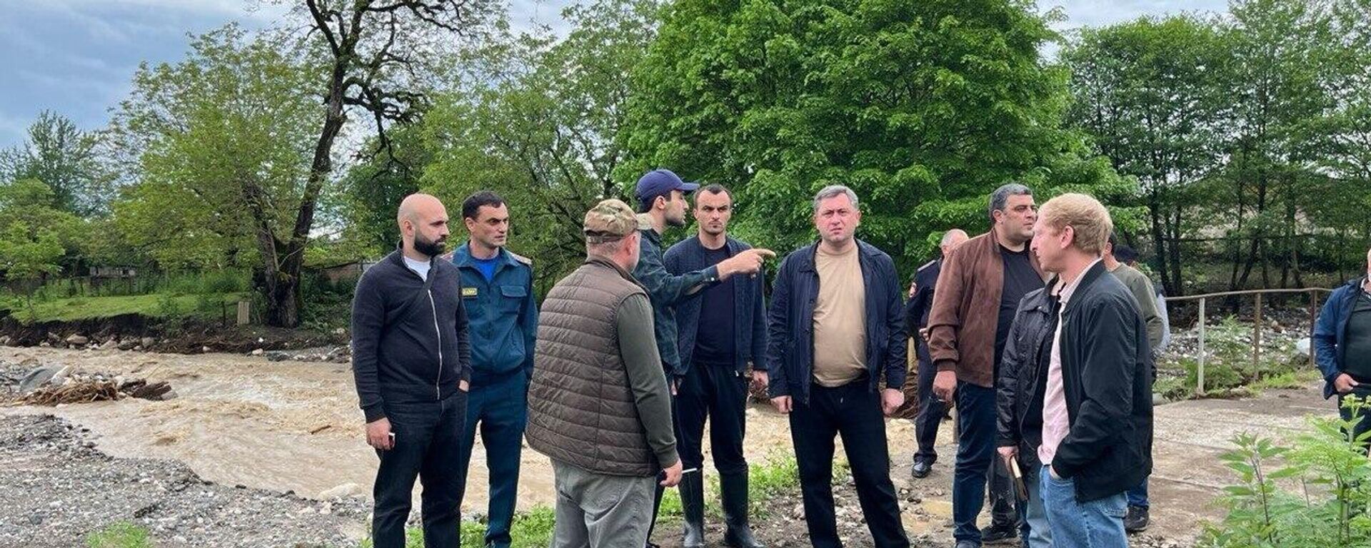 Село Чхуартал оказалось отрезанным от республиканской трассы из-за разгула стихии - Sputnik Абхазия, 1920, 27.05.2026