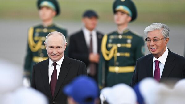 Государственный визит президента Владимира Путина в Казахстан - Sputnik Аҧсны