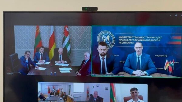 Совместную декларацию приняли министры иностранных дел Абхазии, Южной Осетии и Приднестровья - Sputnik Абхазия