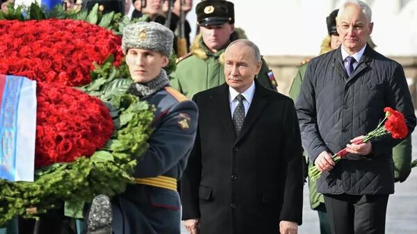 Владимир Путин и Сергей Белоусов - Sputnik Абхазия