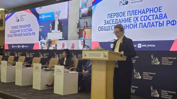 Гули Кичба выступила на первом пленарном заседании девятого состава Общественной палаты России - Sputnik Абхазия