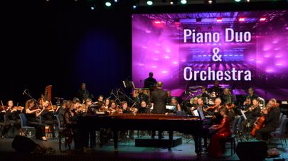 Абхазские музыканты выступили в Стамбуле с концертом "Piano Duo & Orchestra"