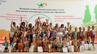 Турнир по художественной гимнастике "Краски детства" прошел в Сухуме