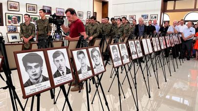 Фотовыставка о павших в ходе Июльской операции бойцах открылась в Гудауте