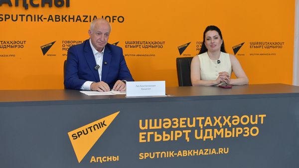 ПК МЧС Льва Квициния в ПЦ Спутник - Sputnik Аҧсны