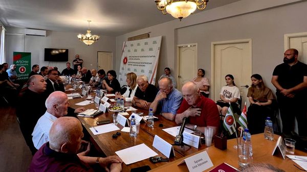 Круглый стол об образе будущего парламентария, организованный Единой Абхазией - Sputnik Абхазия