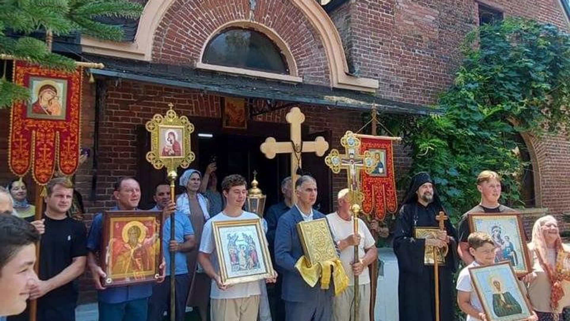 В Храме Святого Пророка Илии в Агудзере состоялось торжественное открытие мемориального комплекса В Храме Святого Пророка Илии в Агудзере состоялось торжественное открытие мемориального комплекса - Sputnik Аҧсны, 1920, 02.08.2026