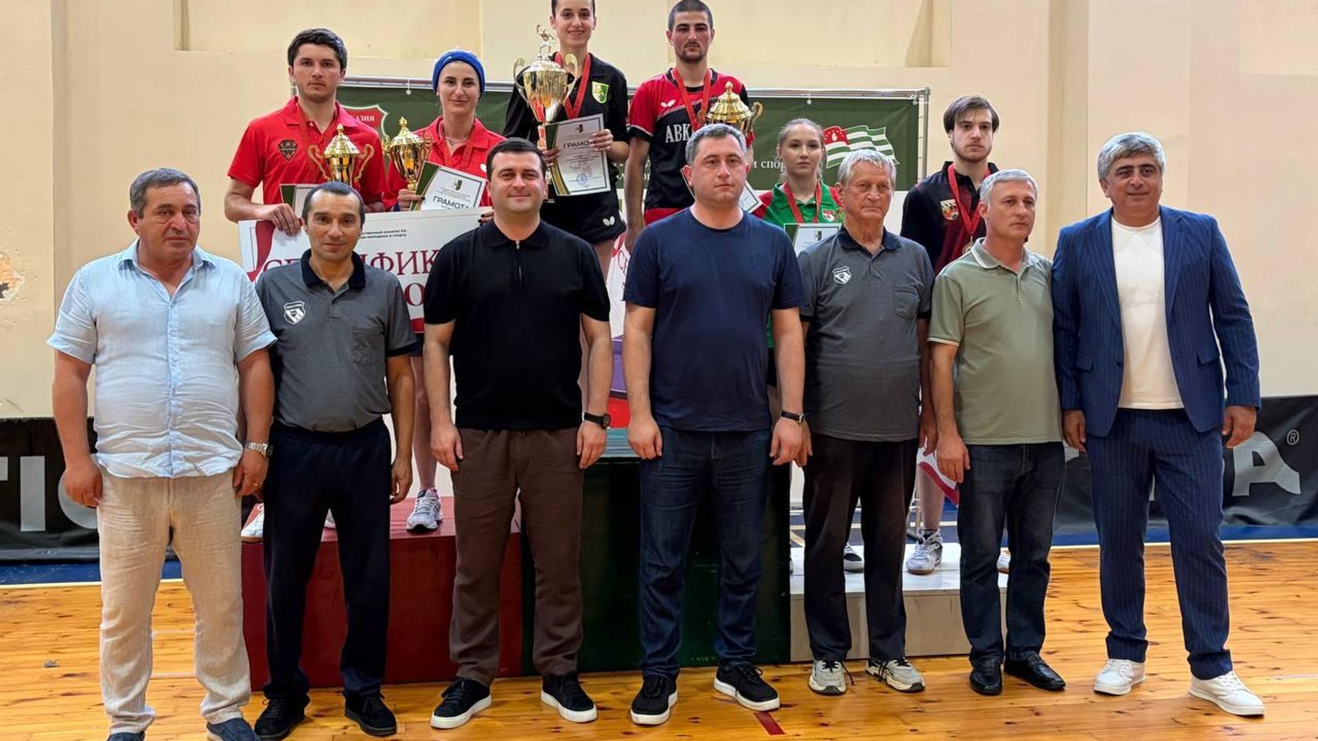 Чемпионат Абхазии по настольному теннису прошел в Ткуарчале Чемпионат Абхазии по настольному теннису прошел в Ткуарчале - Sputnik Абхазия, 1920, 02.08.2026